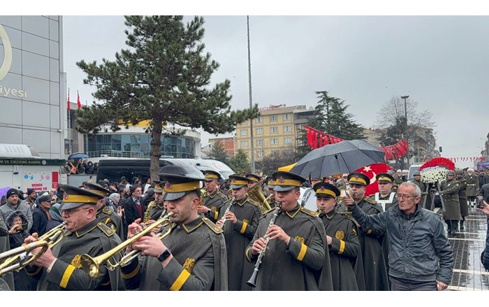 Şehit Uzman Çavuş Mustafa Bazna, askeri törenle toprağa verildi (3)