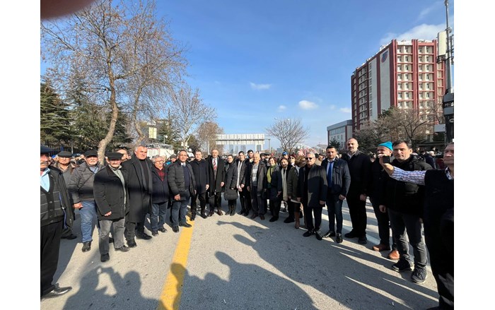 Tandoğan mitingine Çorum'dan yoğun katılım