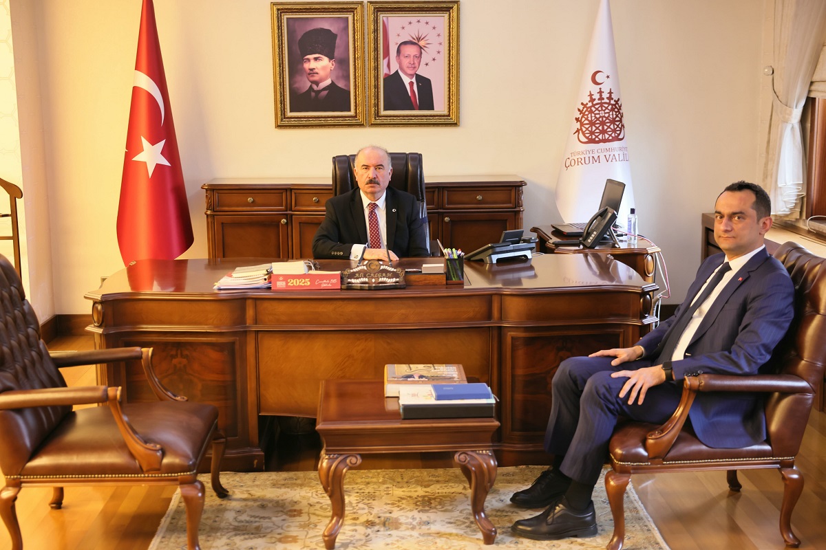 TKDK İl Koordinatörü Yalvaçer, Vali Ali Çalgan ile görüştü