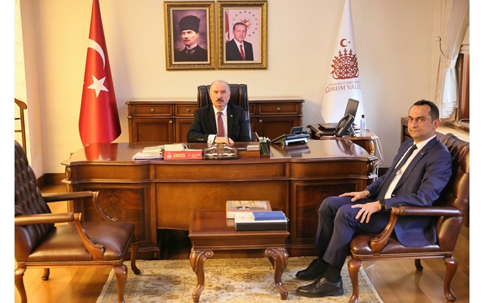 TKDK İl Koordinatörü Yalvaçer, Vali Ali Çalgan ile görüştü