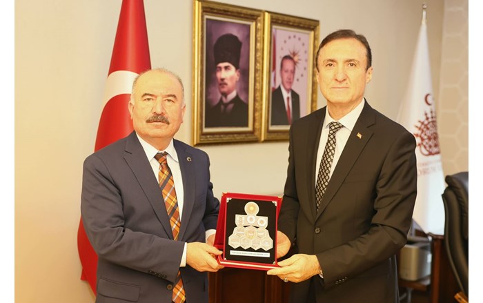 TSK Güçlendirme Vakfı komutanları Vali Ali Çalgan ile görüştü (2)