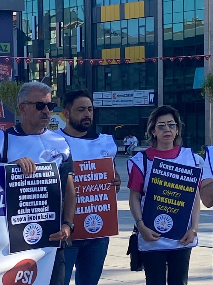 Tüm Bel Sen üyeleri taleplerini dile getirdi (1)