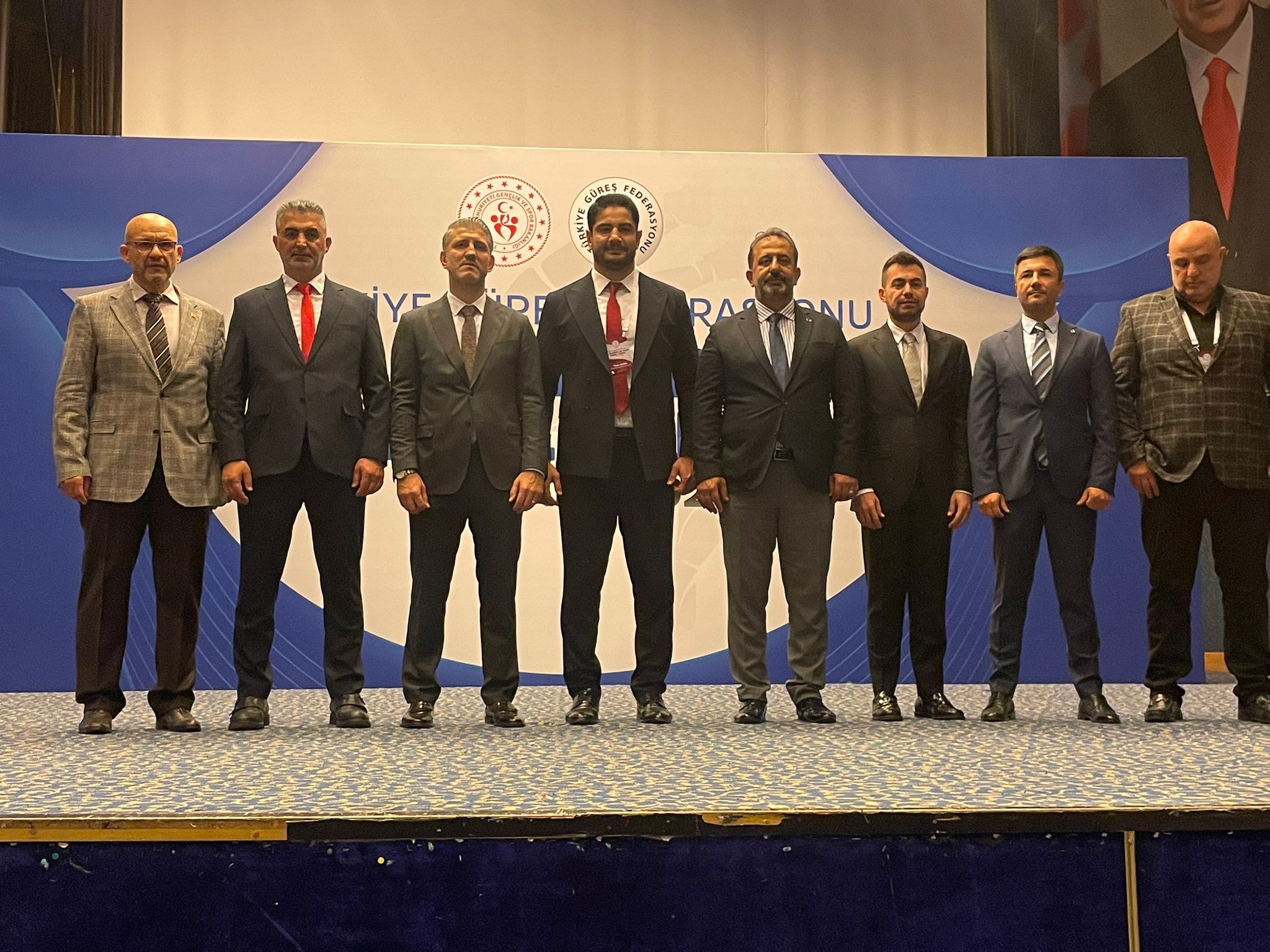 Türkiye Güreş Federasyonu Olağan Genel Kurulu'nda başkanlığa Taha Akgül seçildi (2)