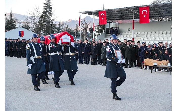 Uzman Çavuş Ferman Karasakal için tören yapıldı (1)