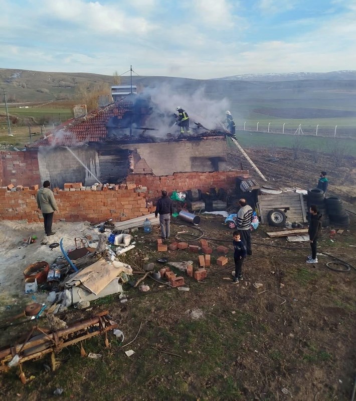 Yangın, Güvenli köyünde meydana geldi