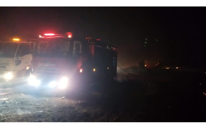 Yangın, Osmancık ilçesi Kumbaba Köyü Çatar mevkiinde bulunan bir tarlada meydana geldi