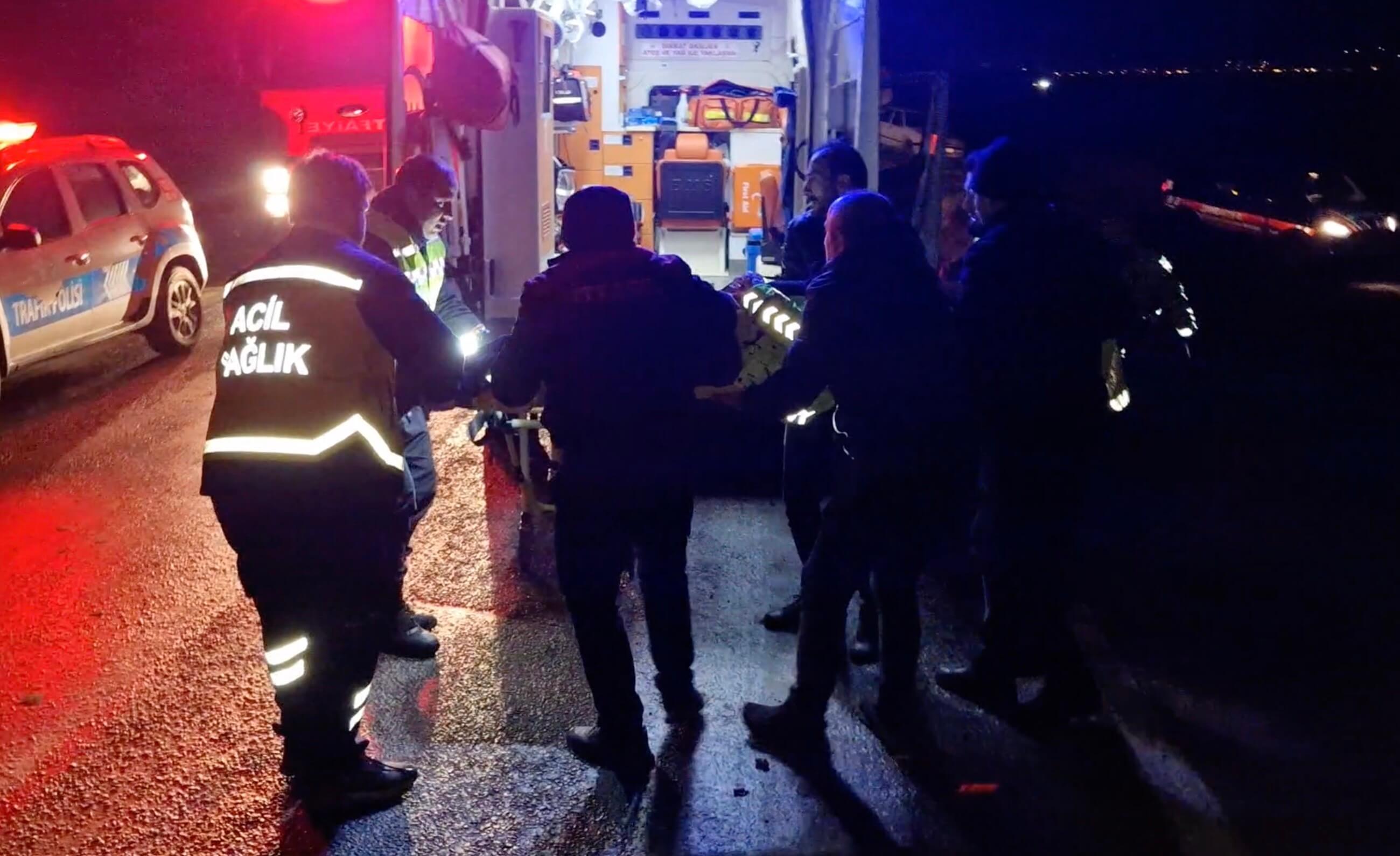 Yaralılar Alaca Devlet Hastanesi'ne kaldırıldı