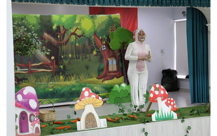 Yaramaz Tavşan Avcı'ya Karşı adlı oyun Boğazkale'de sahnelendi (2)