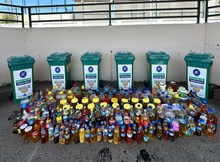 2 bin 855 kg bitkisel atık yağ, 2 bin 546 kg pil toplandı