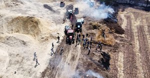 70 dönüm arazi kül oldu