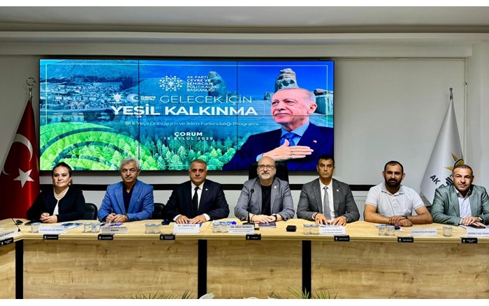 AK Parti, 81 ilde yeşil dönüşümü masaya yatırdı