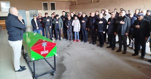 Ali Topaktaş, son yolculuğuna uğurlandı