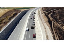 Anız dumanı zincirleme kazaya neden oldu: 7 araç birbirine girdi