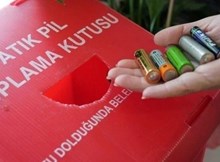 Belediyeden ödüllü atık pil toplama yarışması