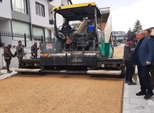 Binevler’de kaldırım ve asfalt çalışması