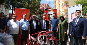 Çorum’da mobil süt sağım makinesi dağıtıldı