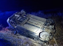 Ehliyetsiz sürücü ölümden döndü