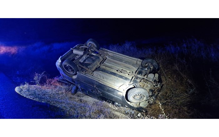 Ehliyetsiz sürücü ölümden döndü