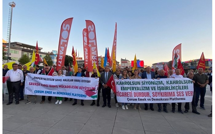 Emek Platformu: “Filistin’in halkının yanındayız!”