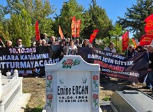 Emine Ercan mezarı başında anıldı