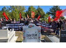 Emine Ercan mezarı başında anıldı