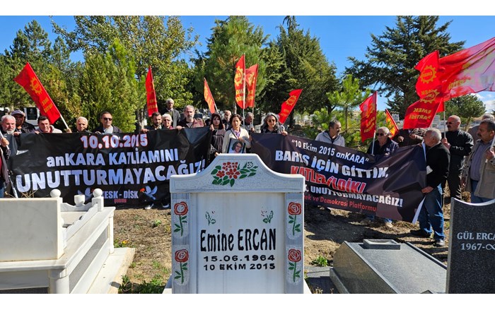 Emine Ercan mezarı başında anıldı
