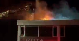 Galericiler Sitesi’nde çıkan yangın söndürüldü