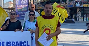 “İnsanca yaşamaya yetecek bir ücret grevli toplu sözleşme istiyoruz!”