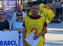 “İnsanca yaşamaya yetecek bir ücret grevli toplu sözleşme istiyoruz!”