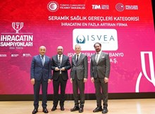 İSVEA vitrifiye seramikte ihracatını en fazla artıran firma oldu