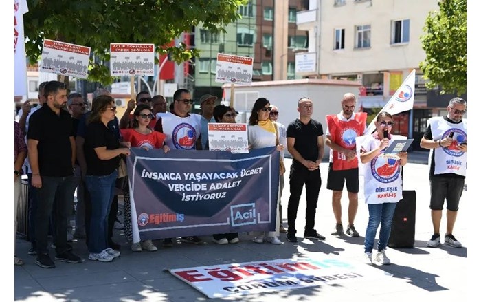 “Kamu emekçisinin hakkını yedirmeyiz”