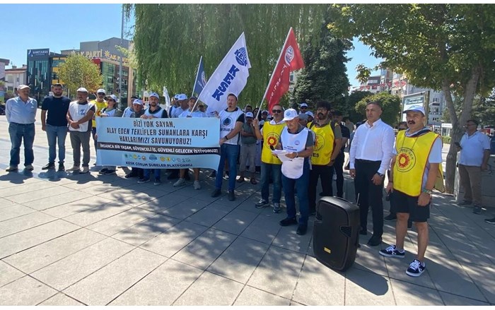 “Kapı kulu değil, emekçiyiz”