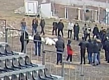 Kaz dövüşü yaptıranlara baskın, 70 kişiye ceza kesildi