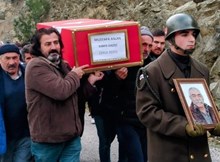 Kıbrıs gazisi son yolculuğuna uğurlandı