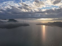 Kızılırmak ve sis