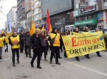 “MEB, sendikal faaliyeti engelleme suçu işlemektedir”