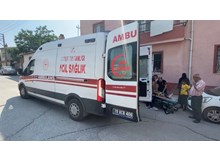 Merdivenden düşen çocuk yaralandı