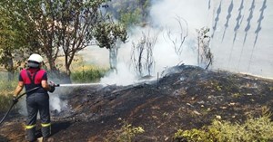 Ormanlık alandaki yangın, büyümeden söndürüldü
