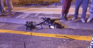 Otomobil ile elektrikli scooter çarpıştı: 1 yaralı