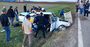 Otomobil takla attı: 4 yaralı