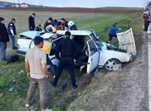 Otomobil takla attı: 4 yaralı