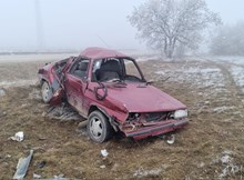 Otomobil takla attı: 5 yaralı