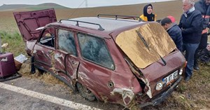 Otomobil takla attı: 6 yaralı