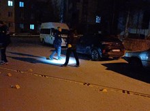 Park halindeki aracı kurşun yağmuruna tuttular