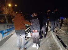 Polisten kaçtılar, 73 bin lira ceza yediler