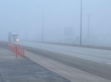 Sis ulaşımı olumsuz etkiledi