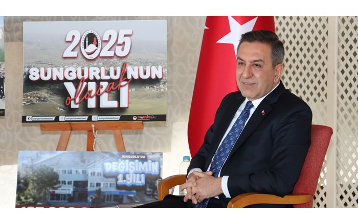 “Sungurlu modern ve gelişmiş bir şehir olacak”