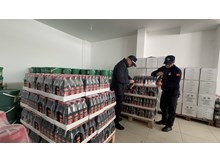 Tarihi geçmiş 4 bin 200 şişe şalgam imha edildi