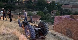 Traktör kazası can aldı