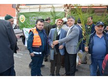 Kargılılara 4 bin fidan...